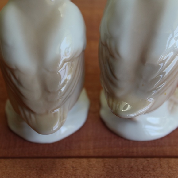 OTAGIRI Japan vintage porcelain geese ducks figurines set of 2 - Picture 5 of 11